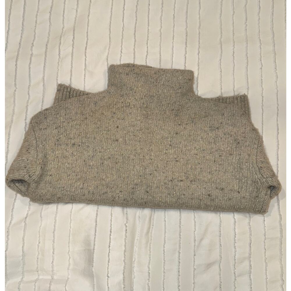 Vince Alpaca Wool Blend Funnel Neck Sweater Women's XS Quiet Luxury Timeless - Picture 16 of 16